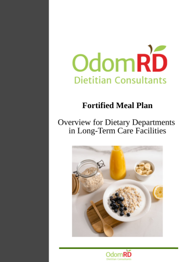 Fortified Meal Plan Packet